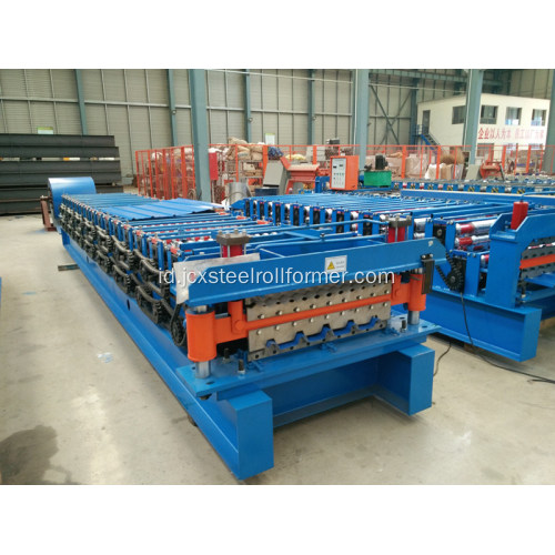 Ibr Bergelombang Atap Mesin Roll Forming Double Layer